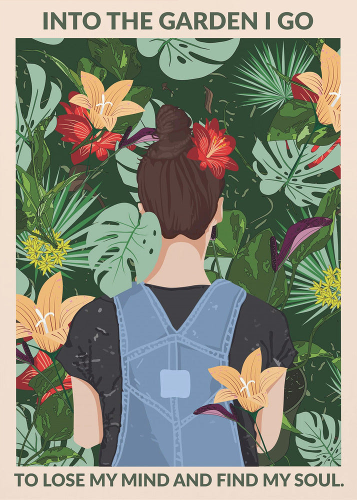 Into the Garden Standard Wall Art