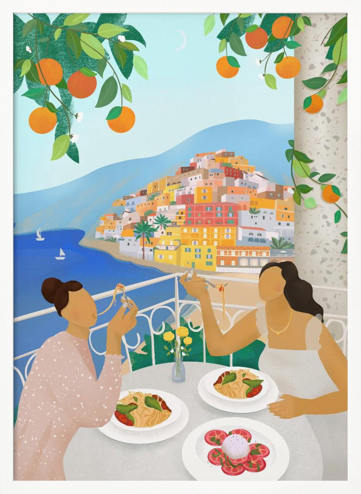 Girls in Positano