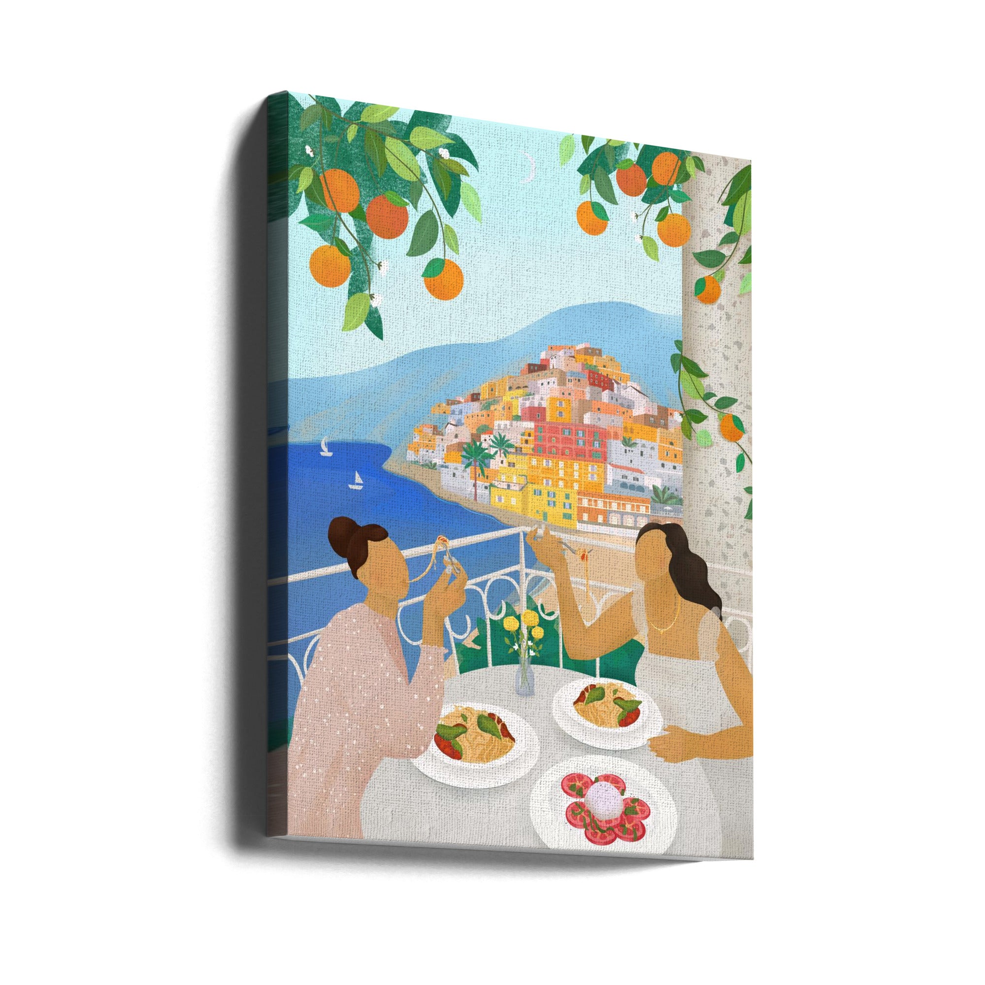 Girls in Positano