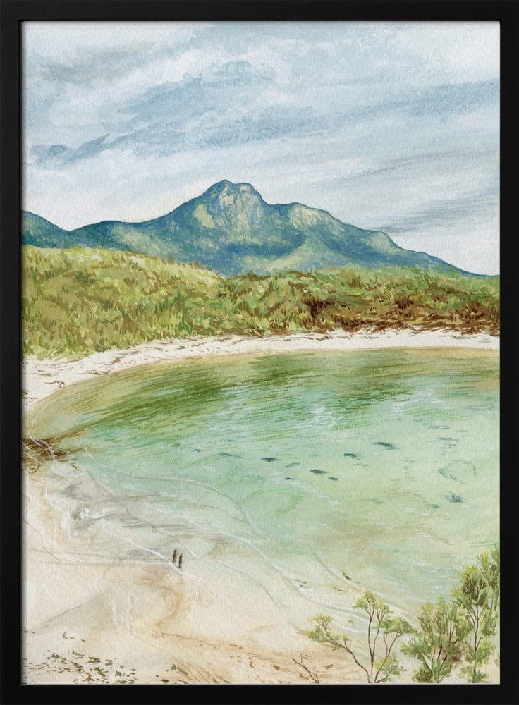 Küstenlandschaft in Tasmanien