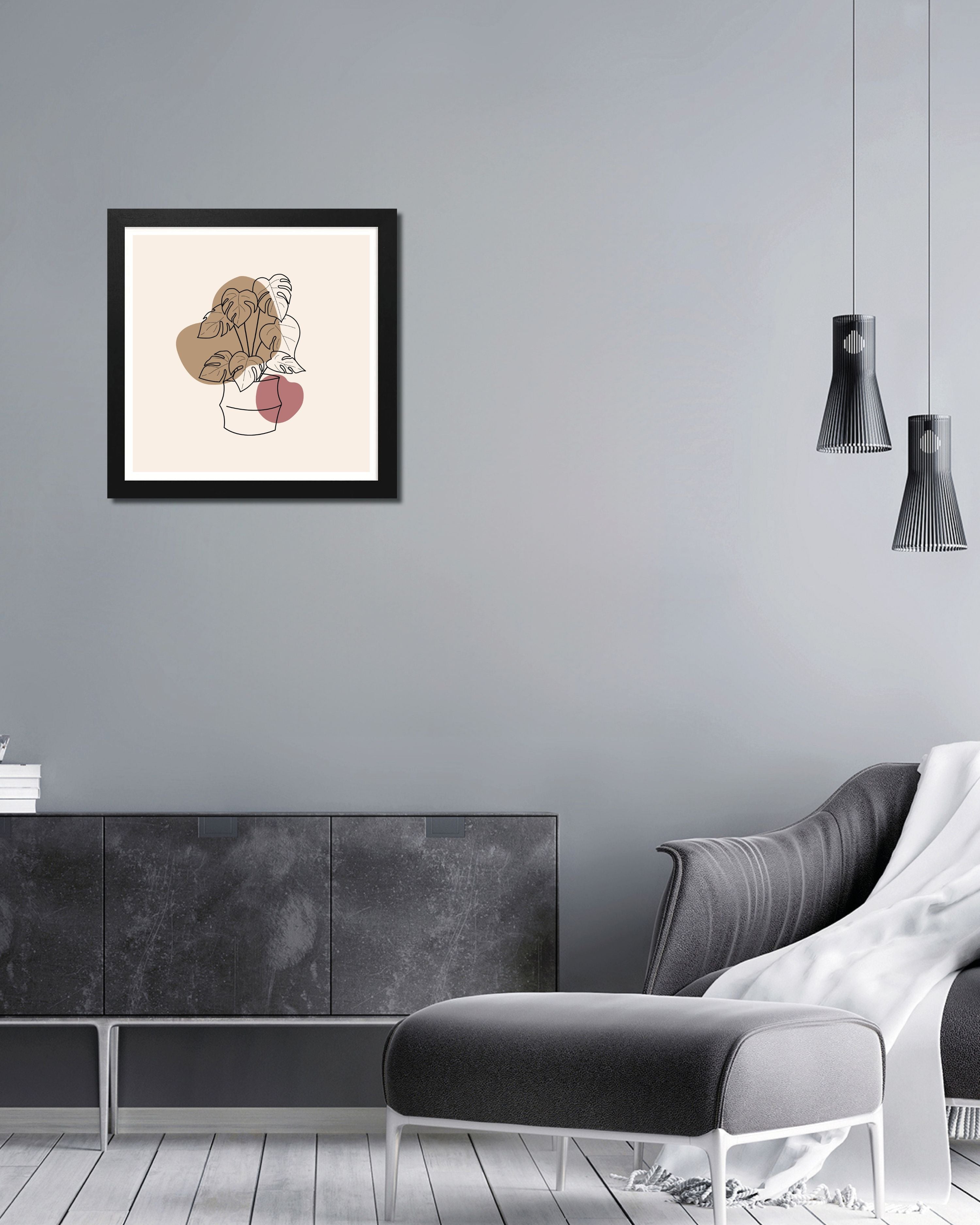 Cadre pour affiche 40x40 cm noir