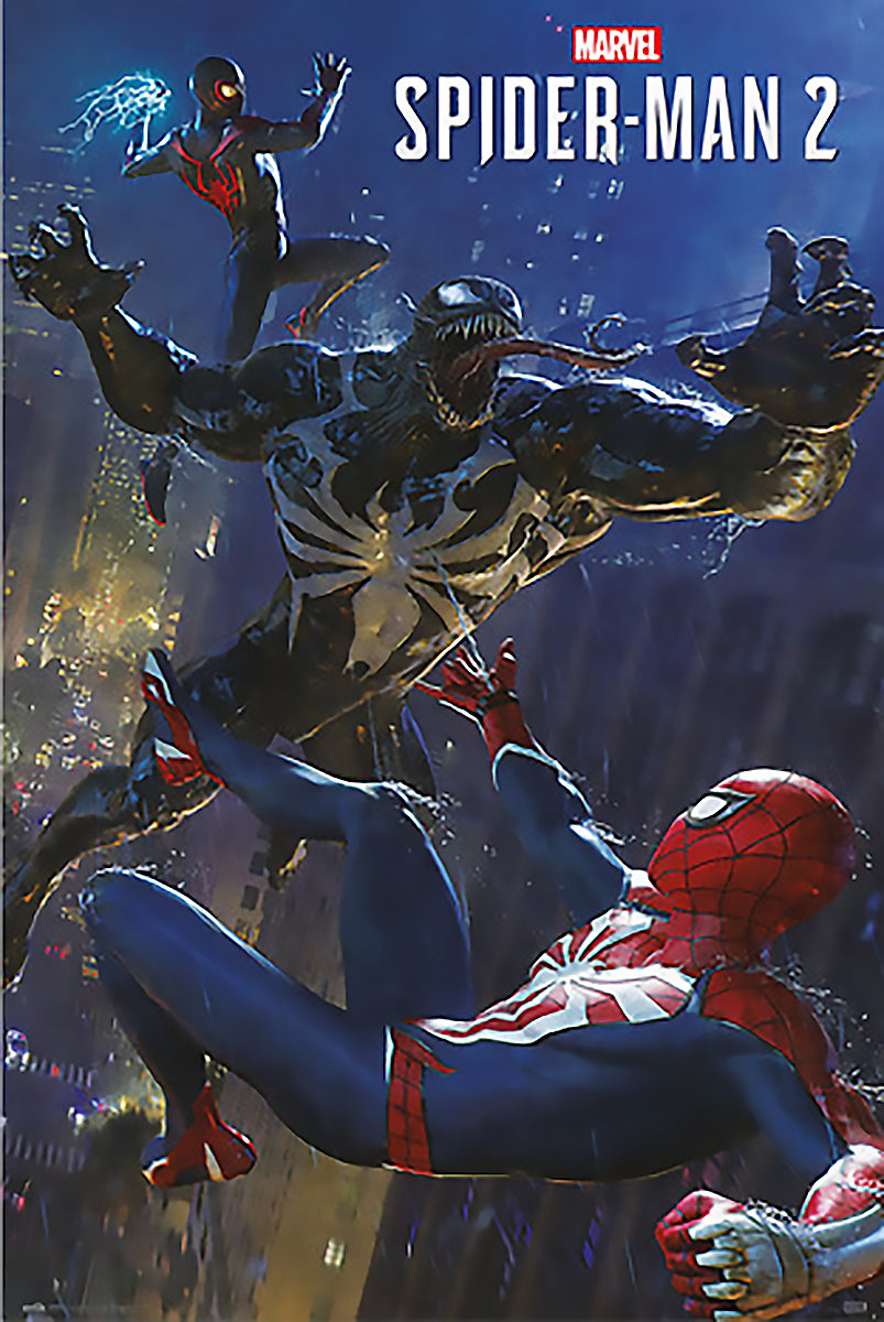 Jeu Marvel's Spider-Man 2 PS5 - Aventure Avec Peter Parker Et Miles Morales Contre Venom, New York Élargi