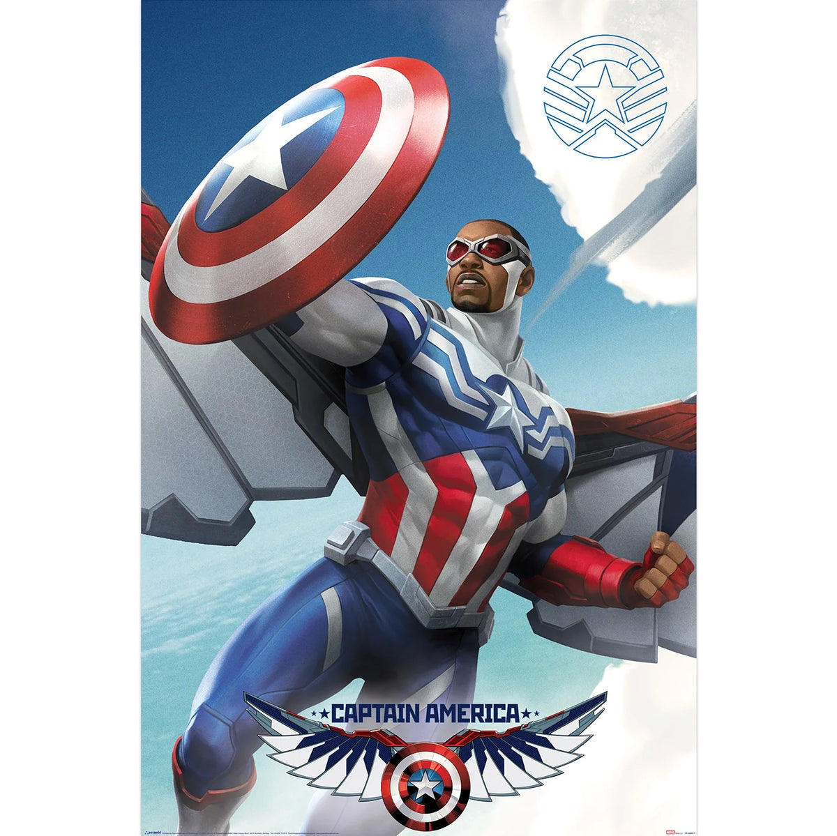 GRUPO ERIK MARVEL Captain America A4 File Folder - 13.4 x 10 Inch / 34 GRUPO ERIK MARVEL Captain America A4 File Folder - 13.4 x 10 Inch / 34