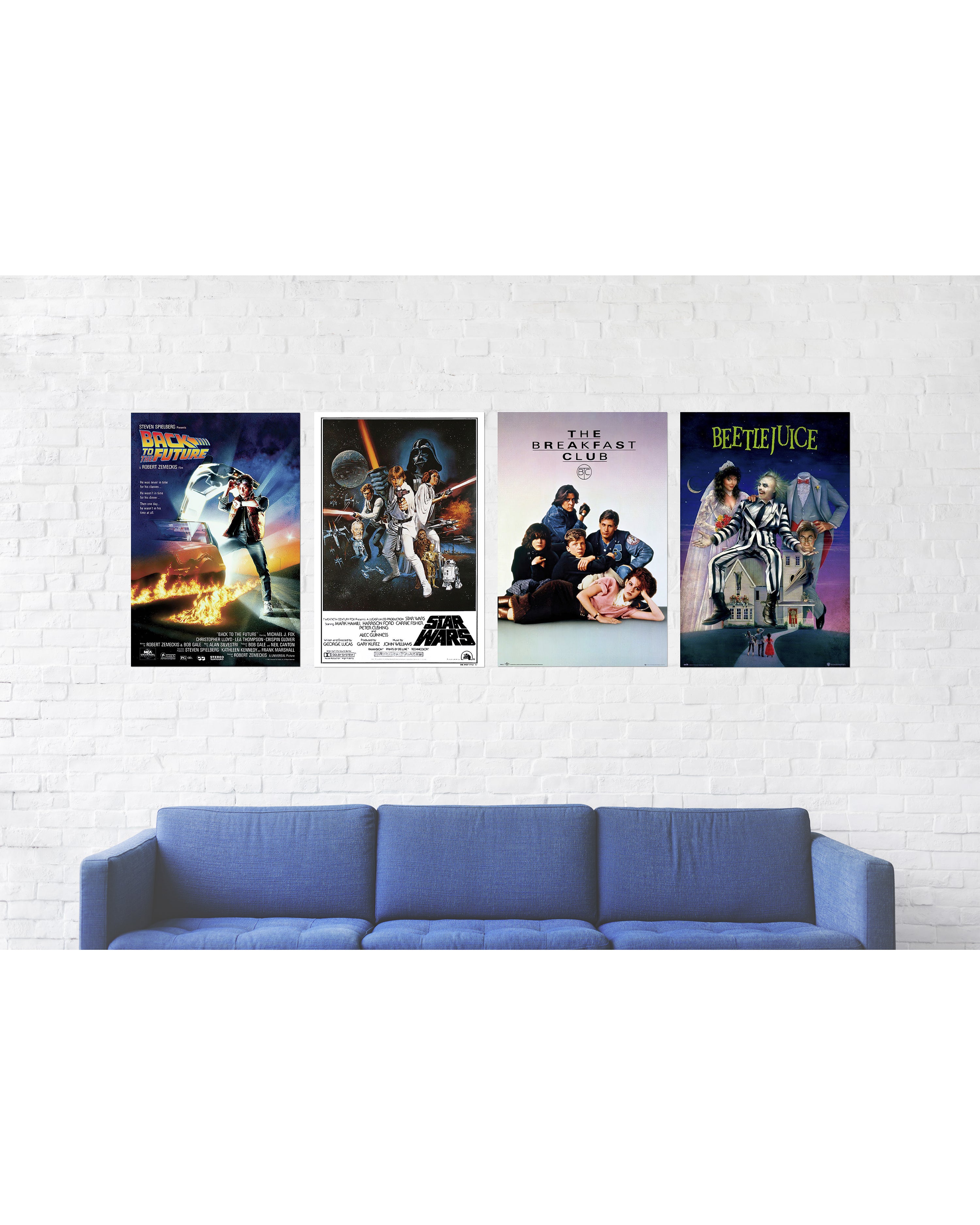 Classic 80's Movies Posterset