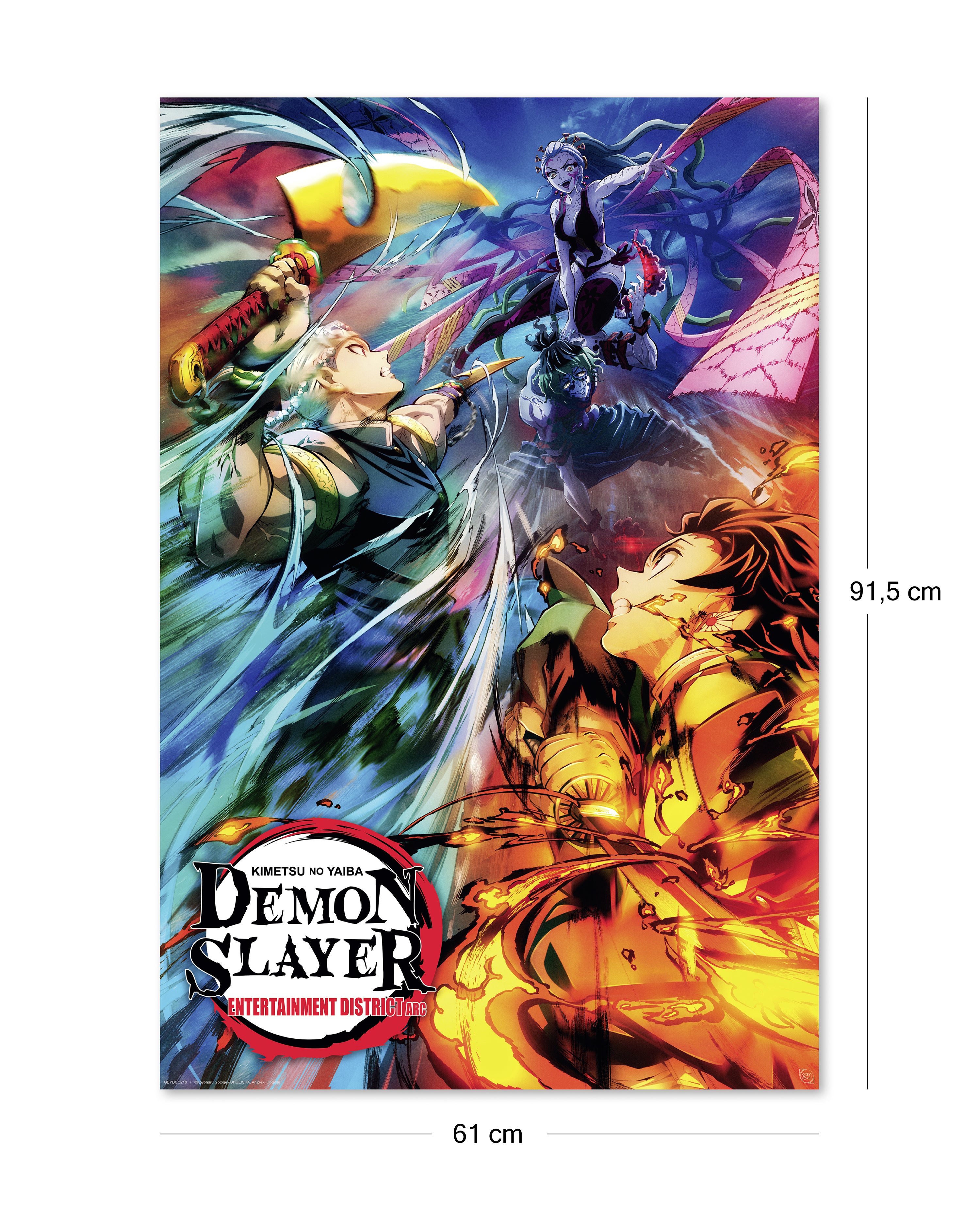 Demon Slayer Poster 2 Key Art The Hinokami Chronicles
