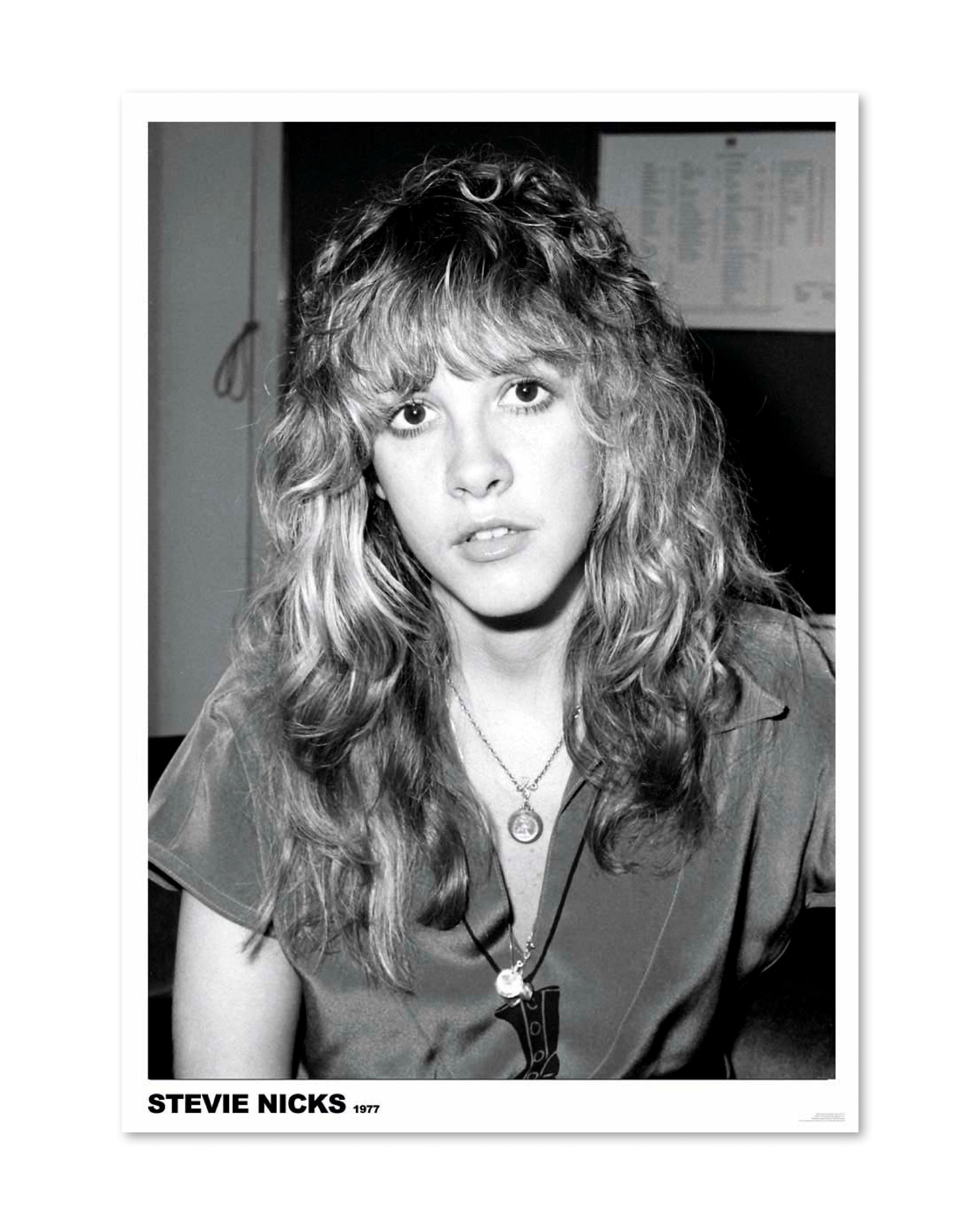 Stevie Nicks Poster Retro Fotografie von 1977 - 61x91,5 cm