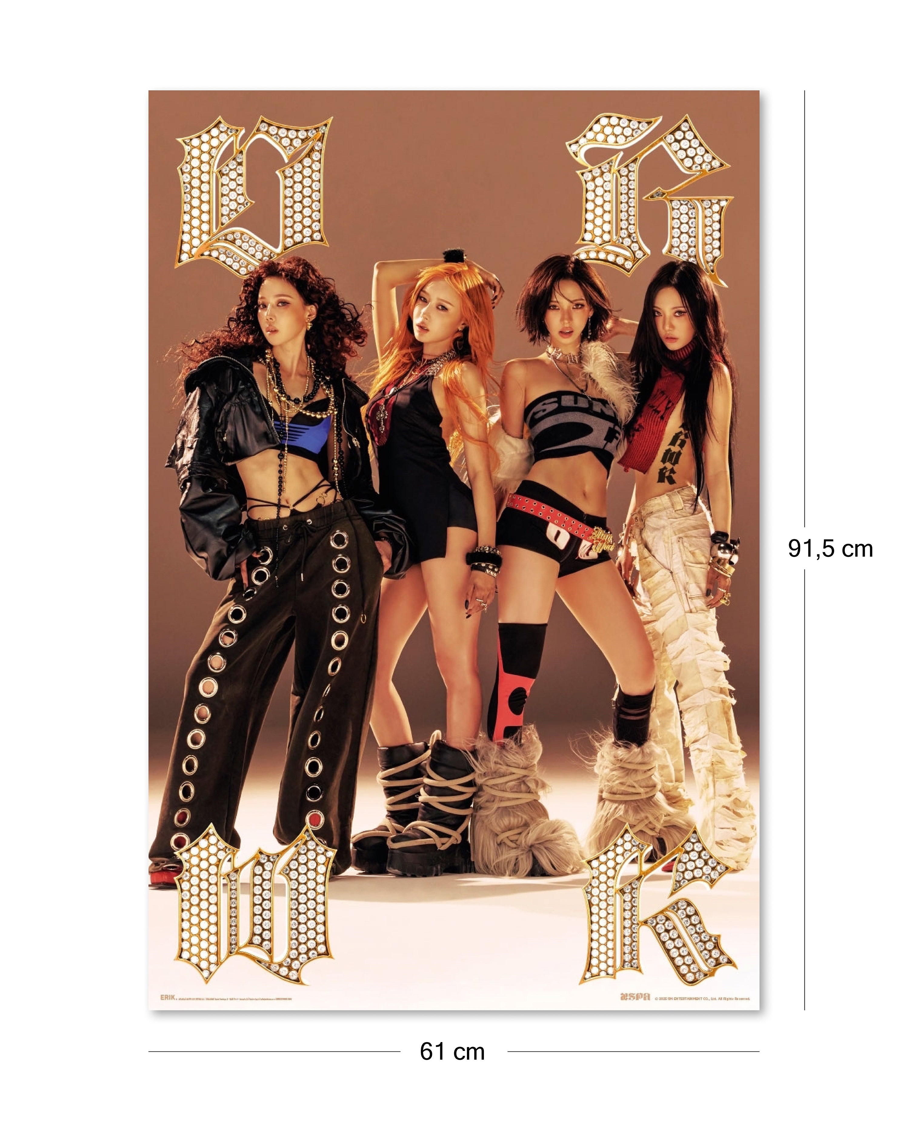 Aespa Poster Dirty Work K-Pop