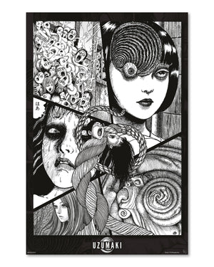 Affiche Uzumaki Spiral Into Horror, Junji Ito