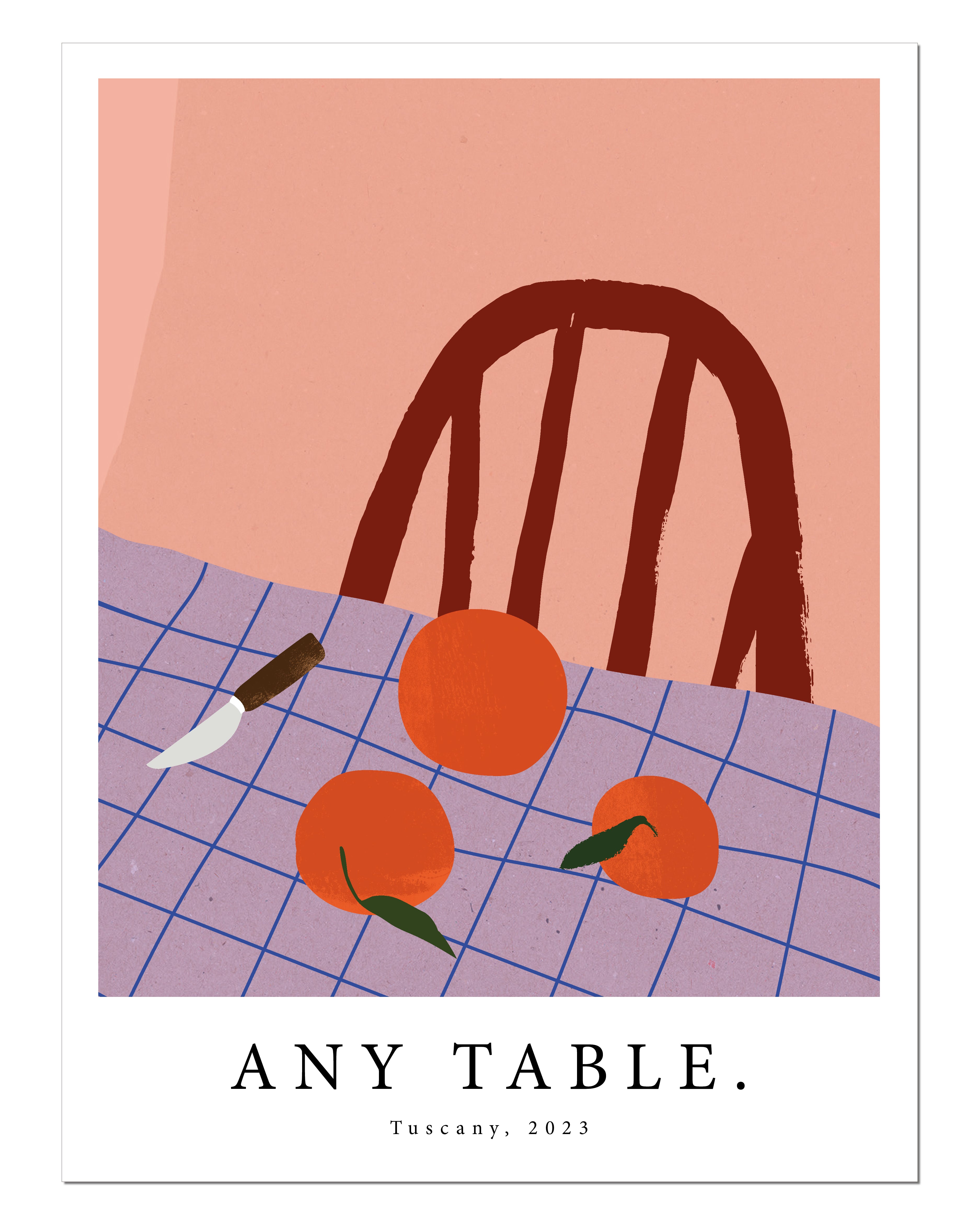 Any Table Kunstdruck