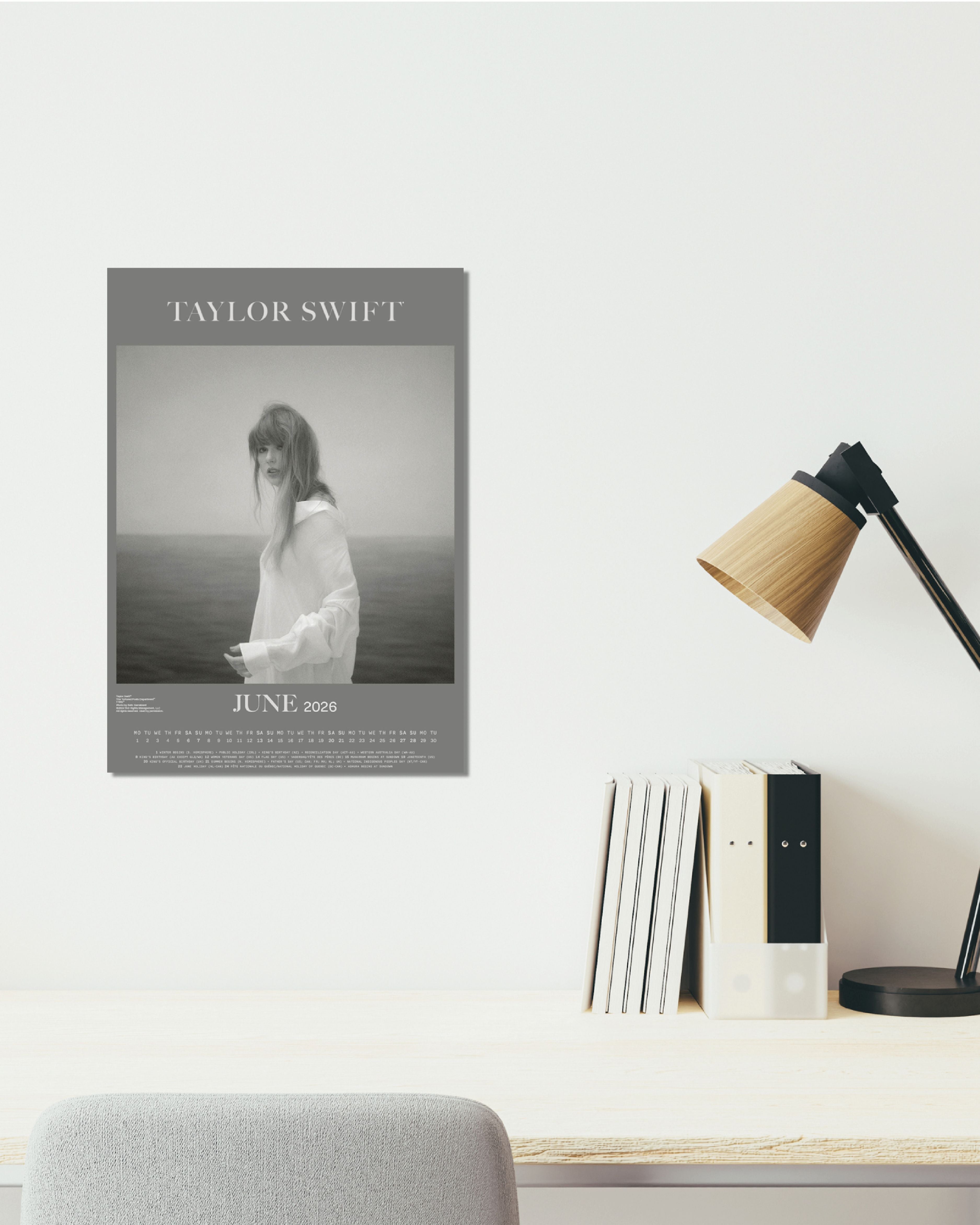 Taylor Swift Kalender 2026 DIN A3