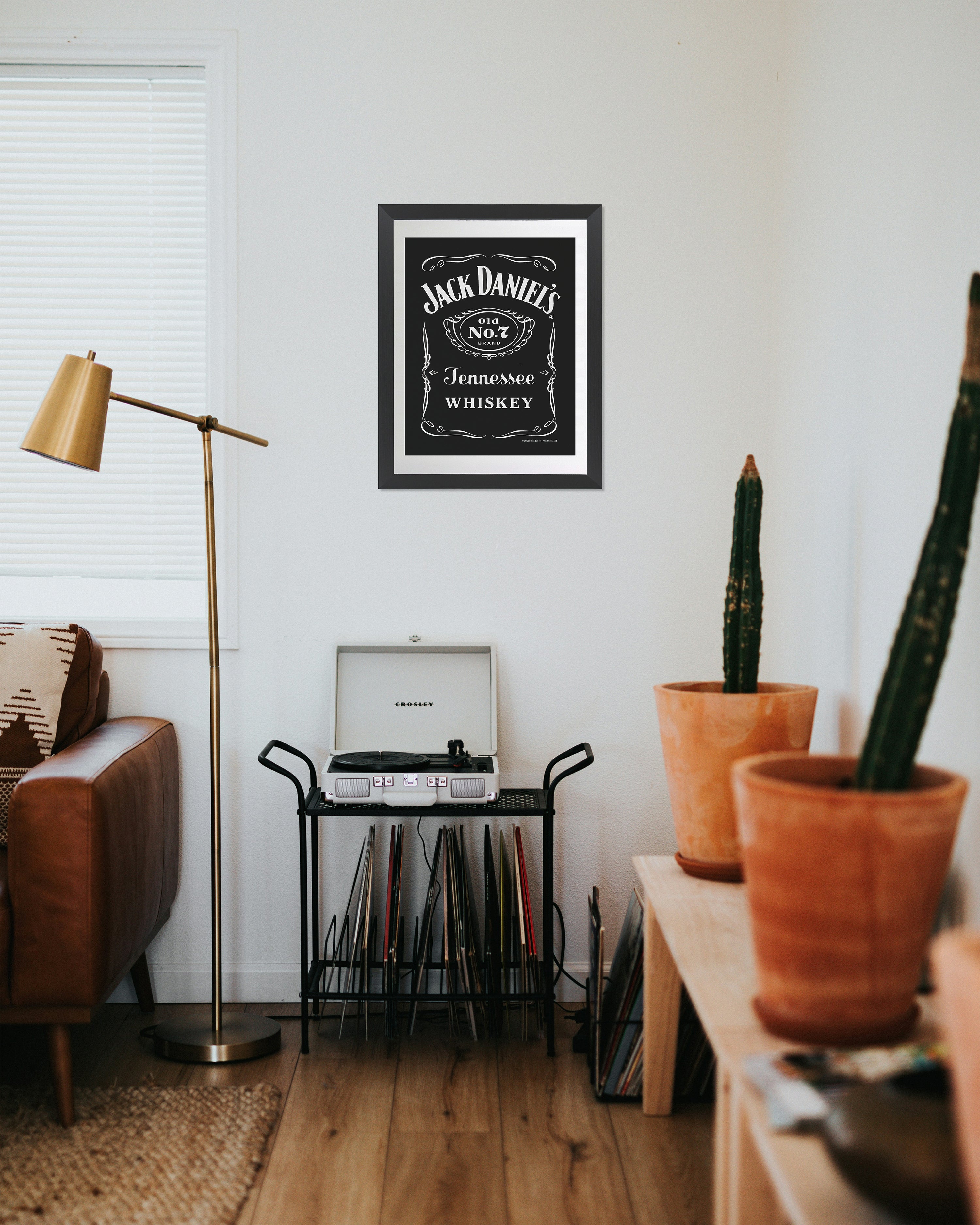 Jack Daniel's Spiegel Black Label XL - 30x40 cm