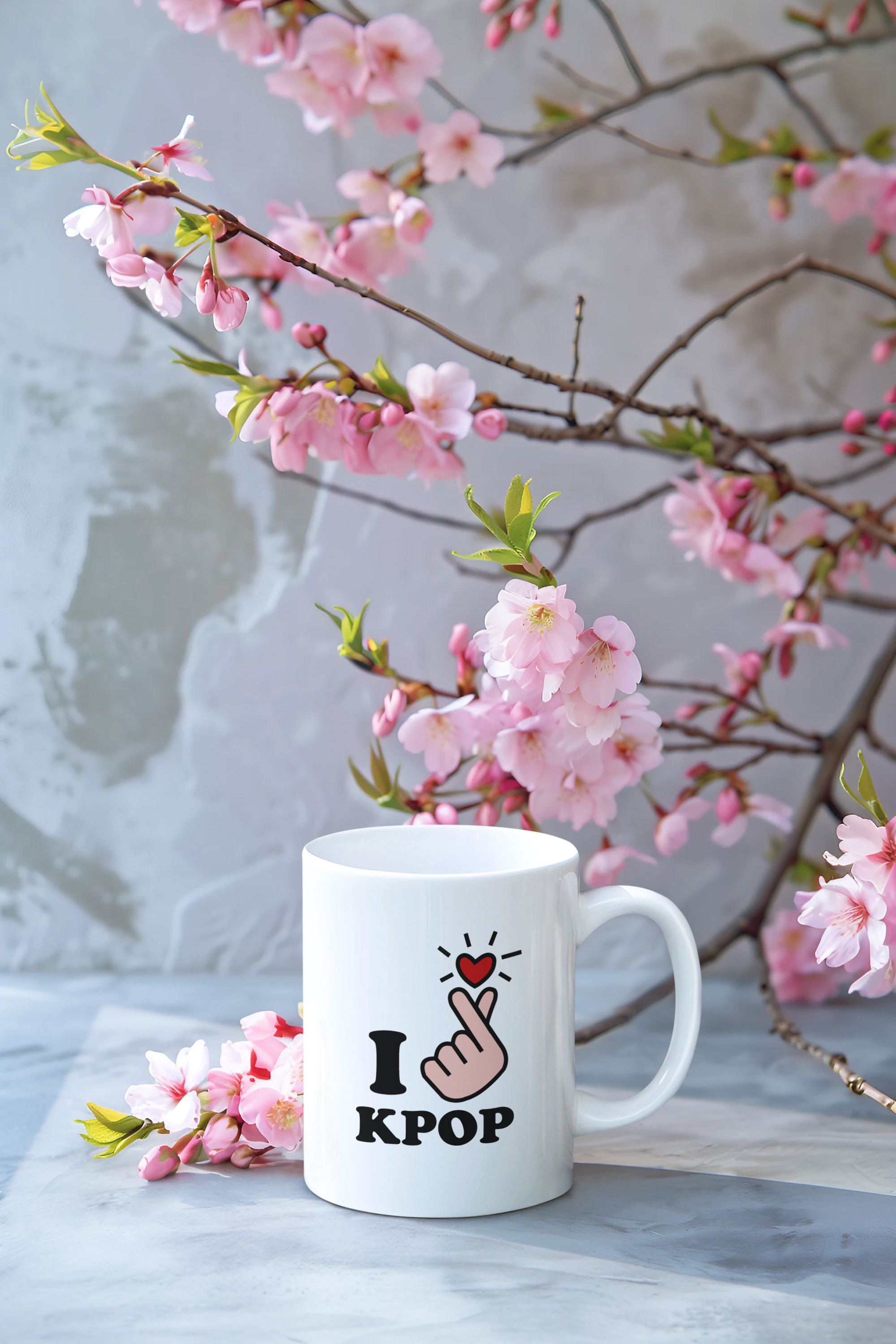 I Love K-Pop Tasse