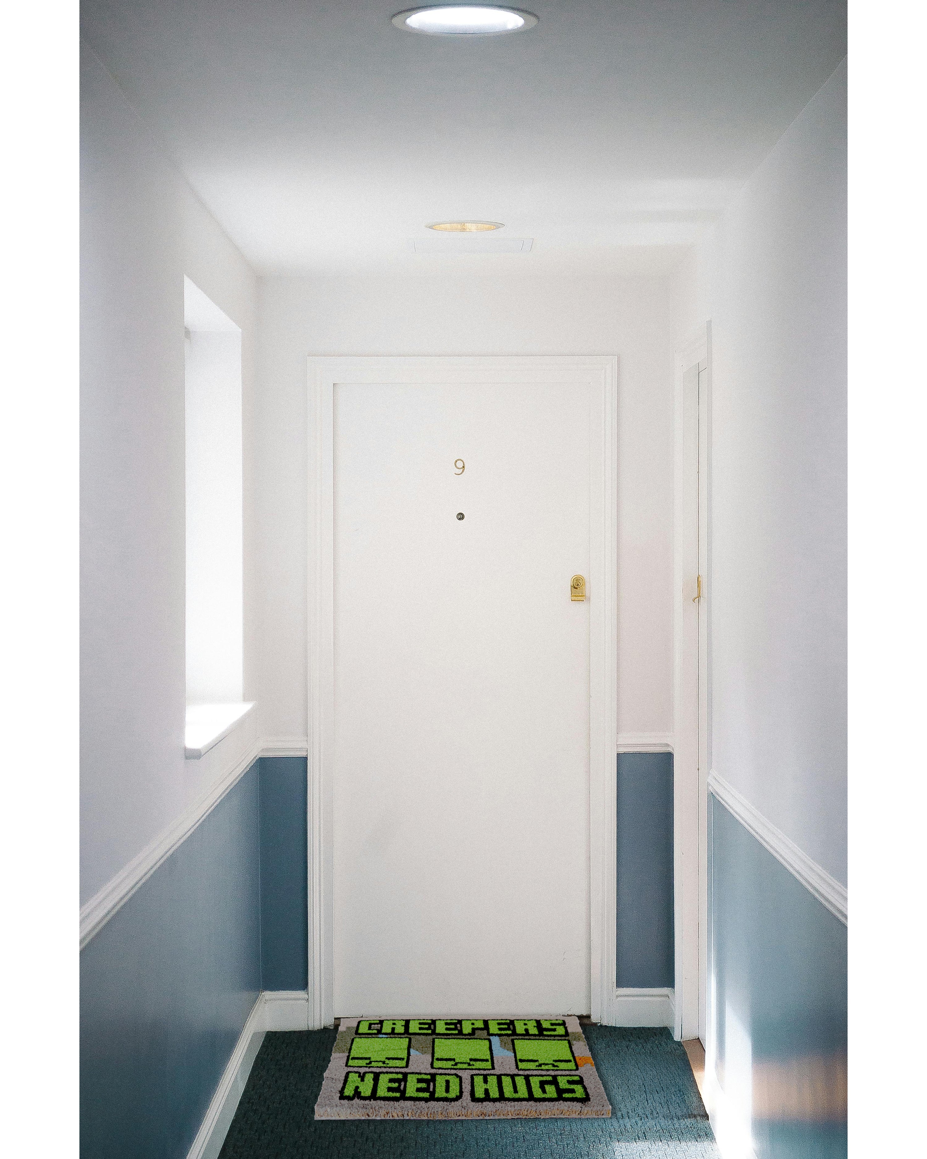 Minecraft Doormat Creepers Need Hugs