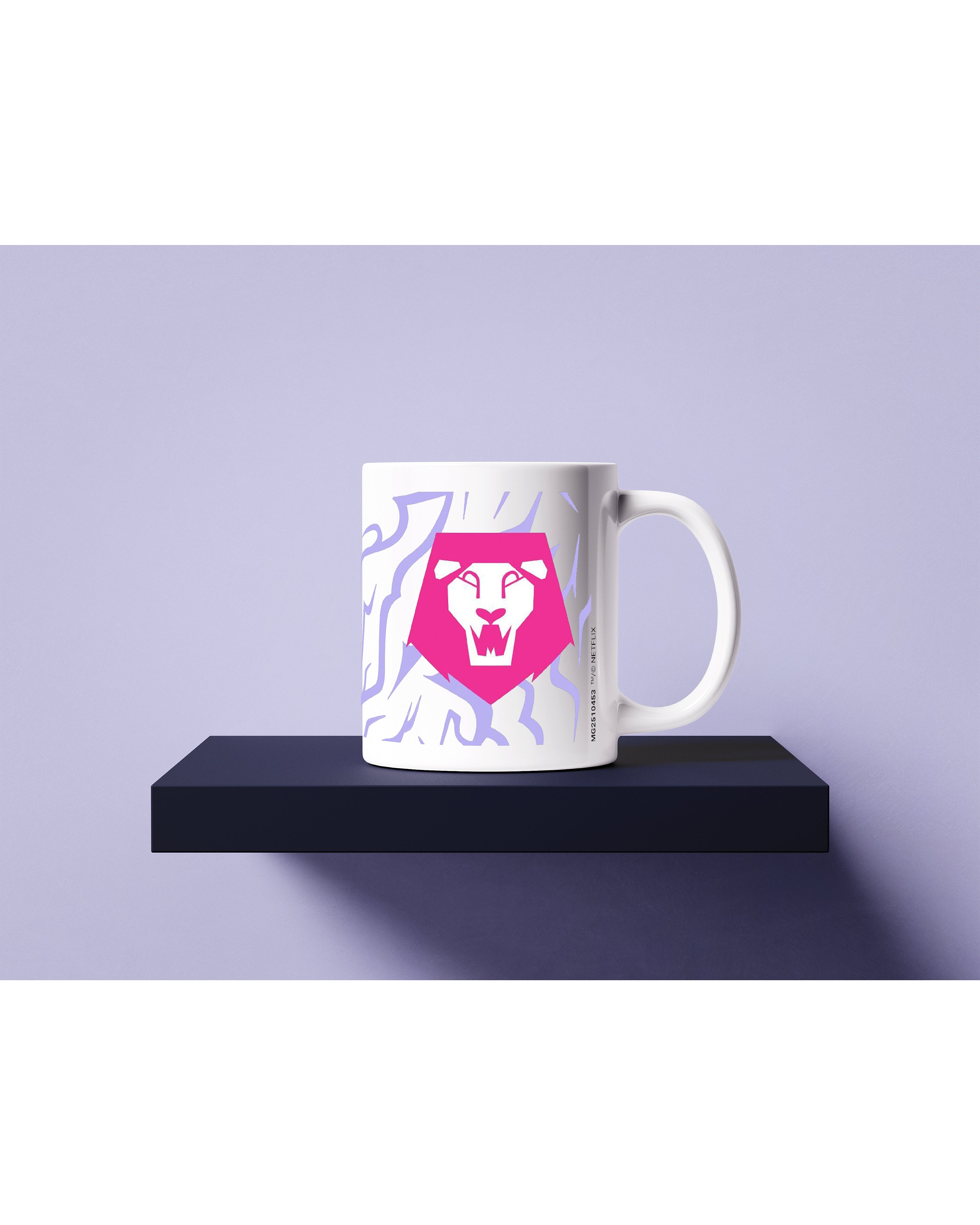 K-Pop Demon Hunters Tasse Saja Boys Logo Pink