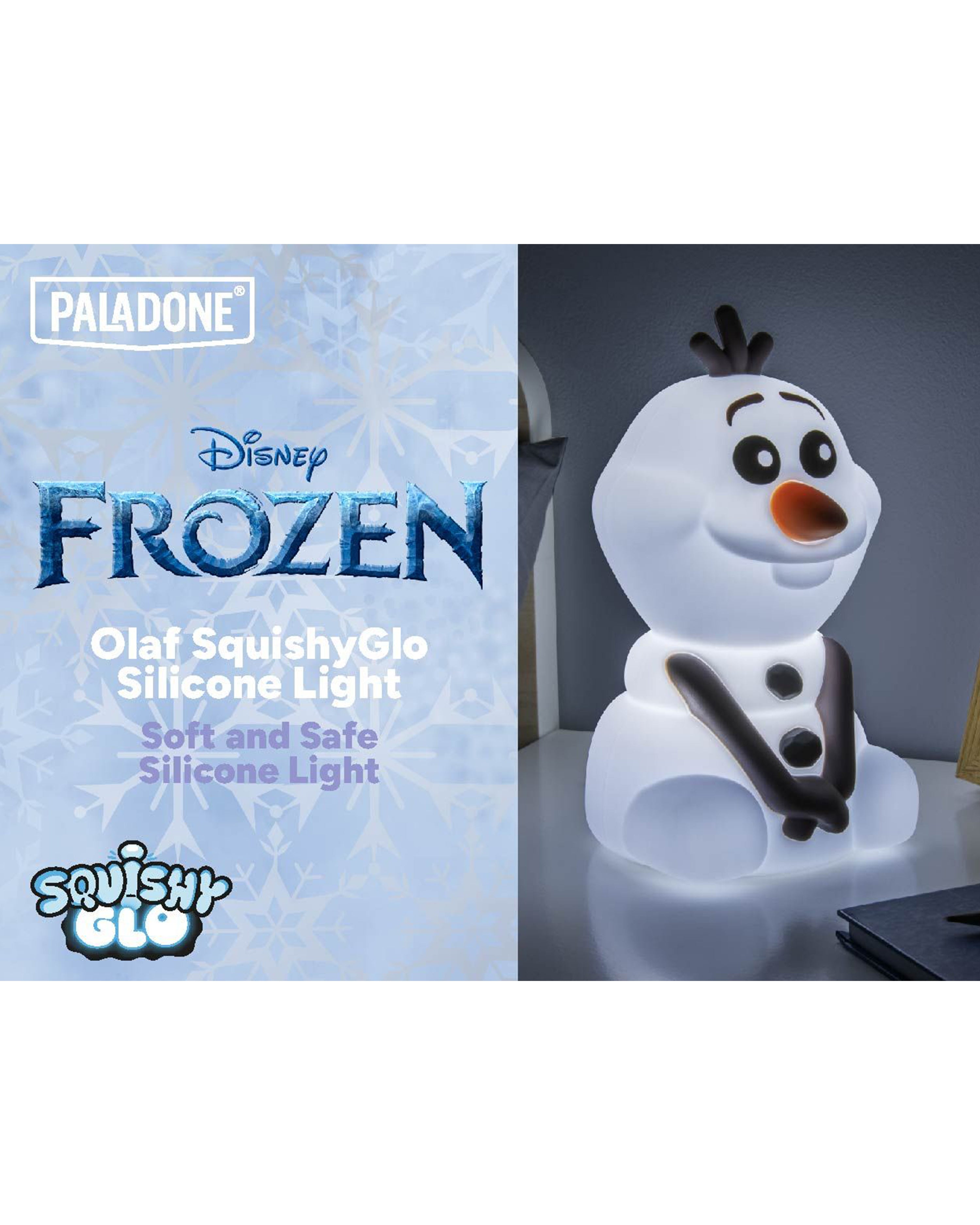 Disney Frozen SquishyGlo USB Silikonleuchte Olaf