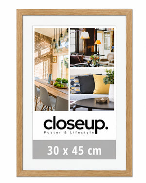 Poster frame 30 x 45 cm light beech