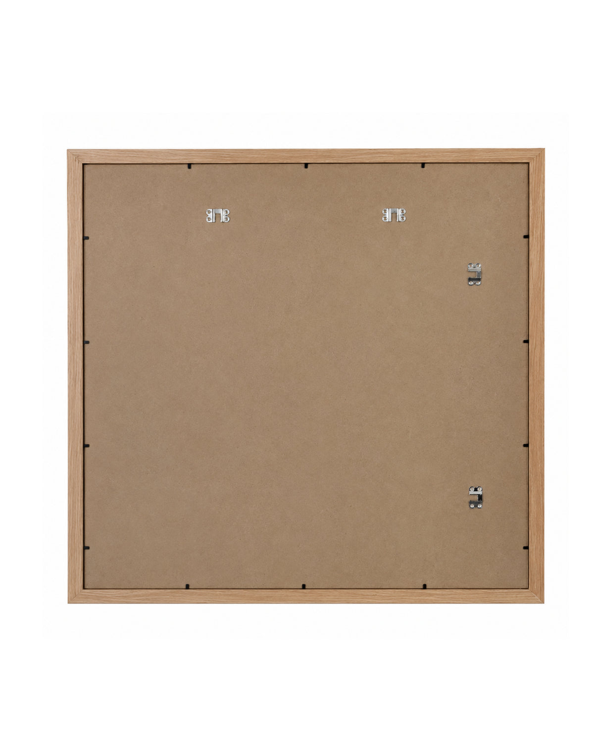 Poster frame 60 x 60 cm light beech wood decor