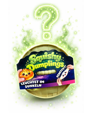 Squishy Dumpling Glow in the Dark, in Geschenkdose