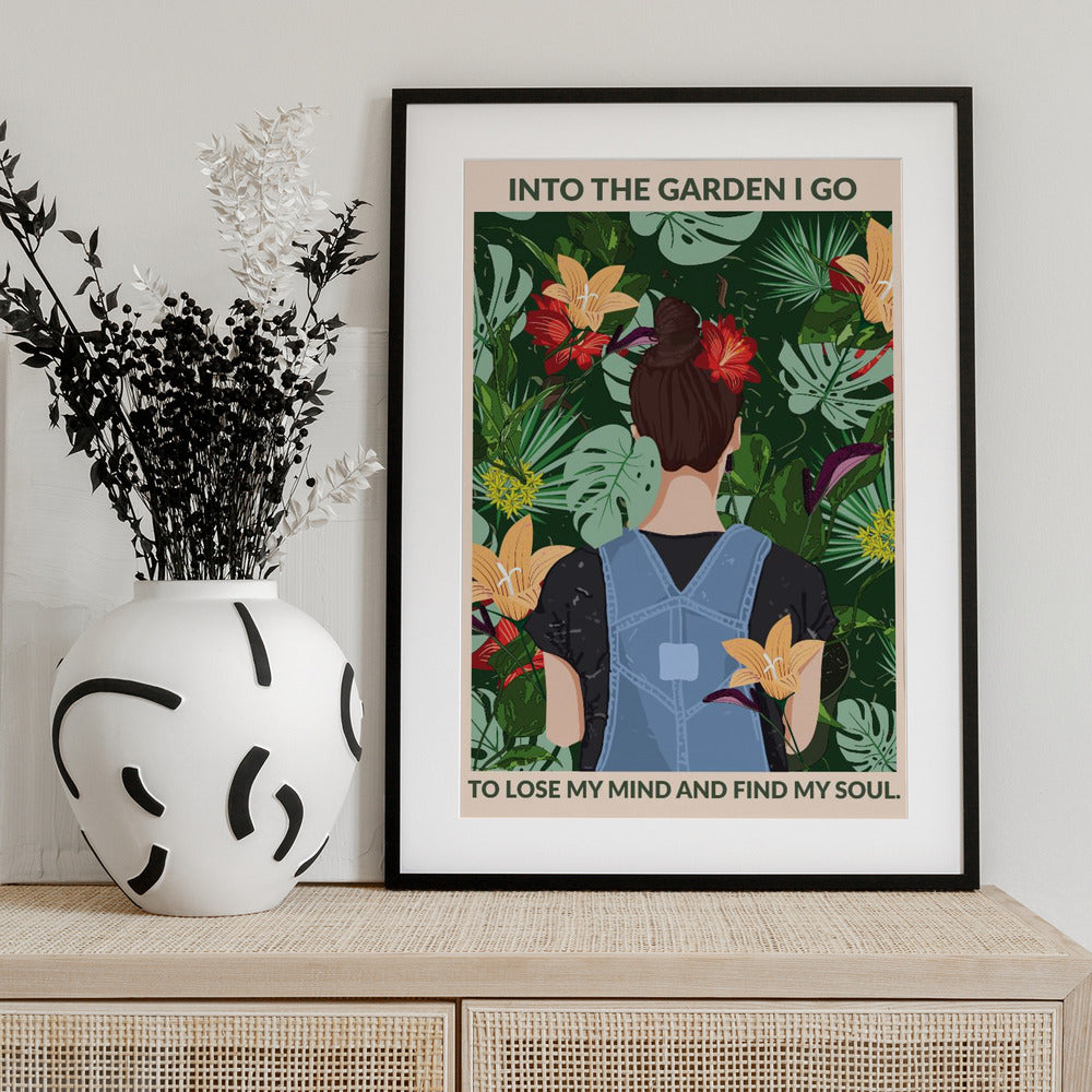 Into the Garden Standard Wall Art