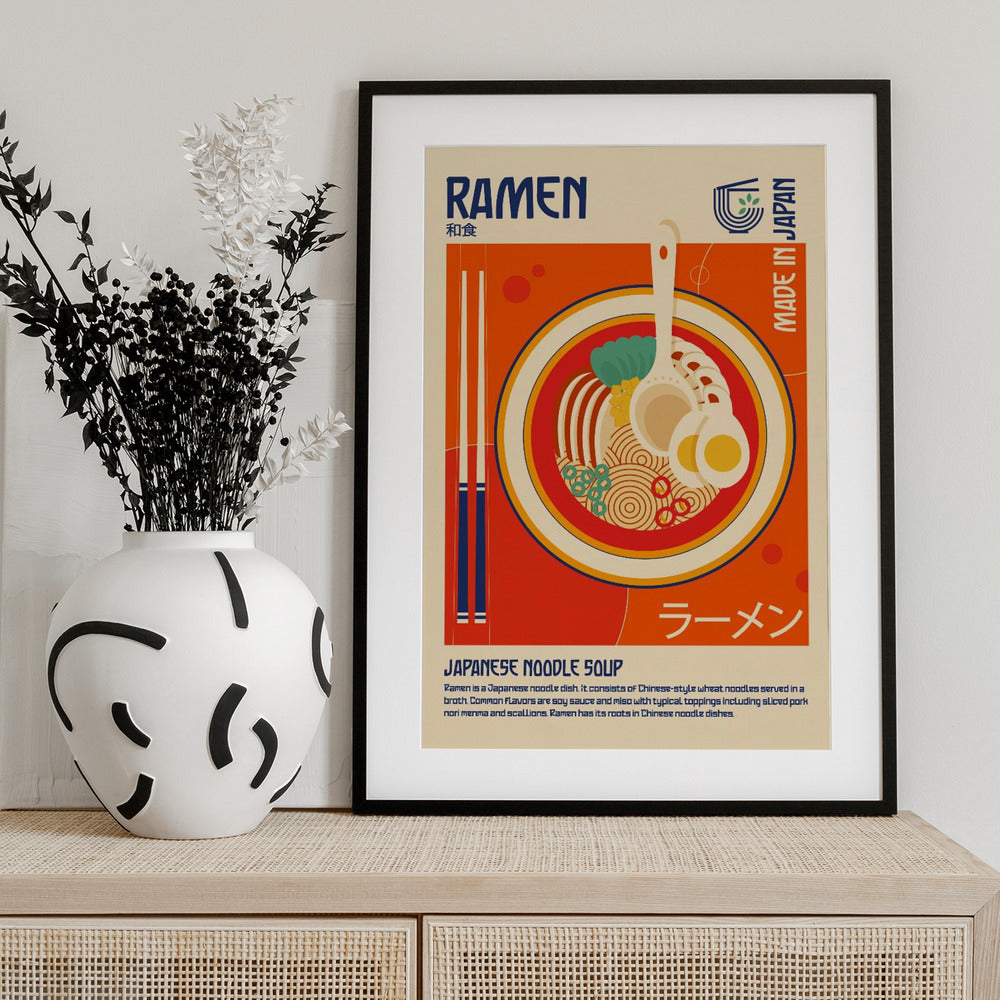 Ramen Japanese Food Print