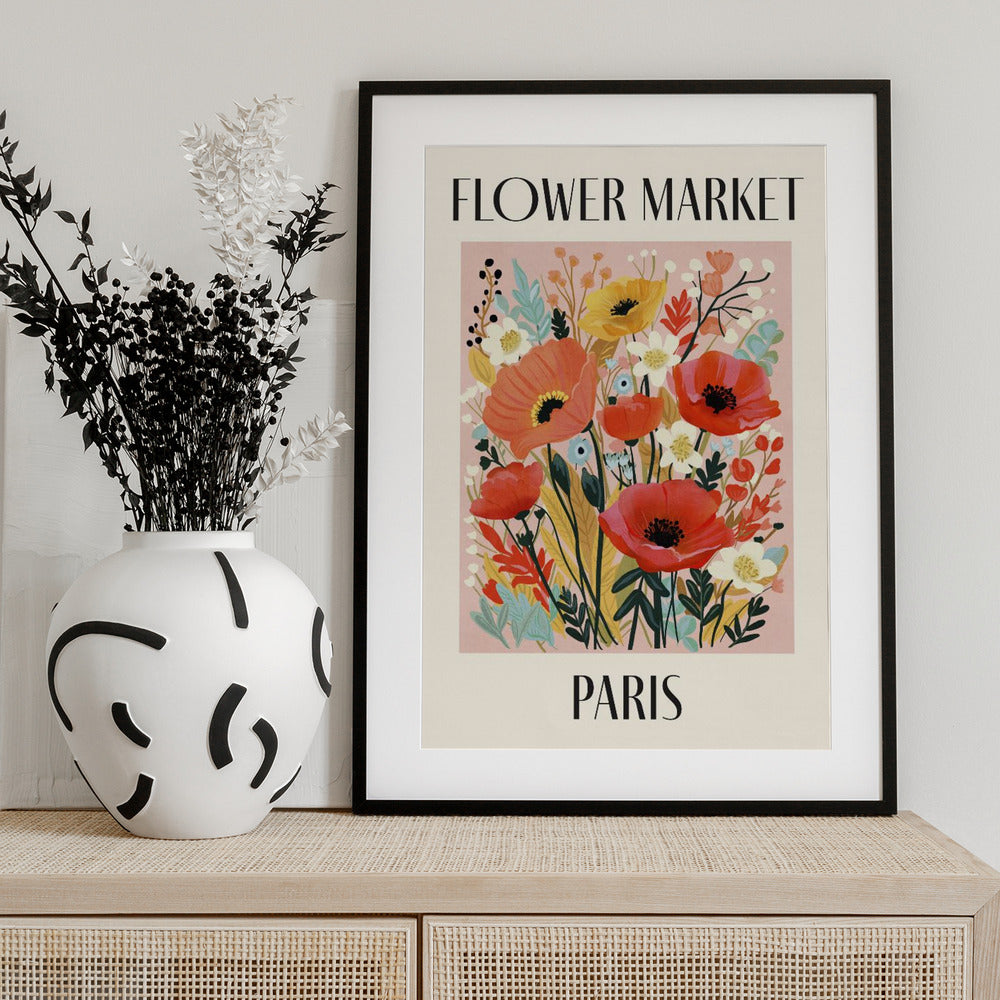 Flower Market Paris France