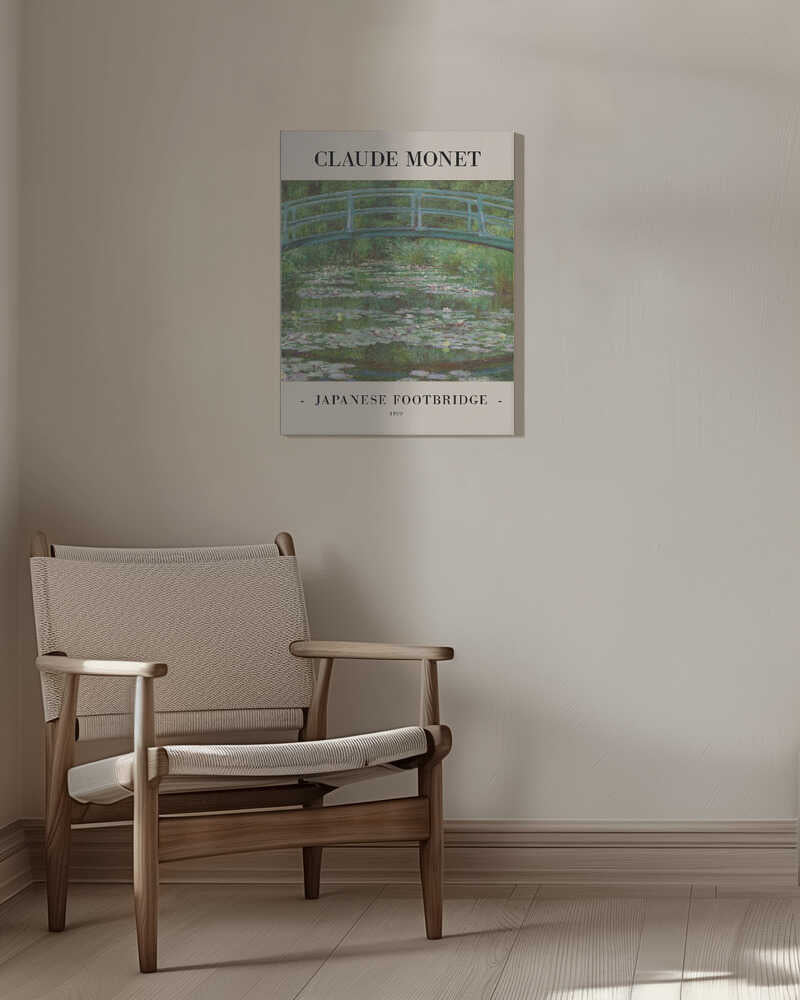 Japanese Footbridge 1899 von Claude Monet
