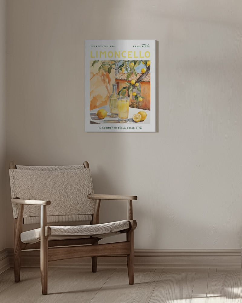 Limoncello, Aquarell, Fresh