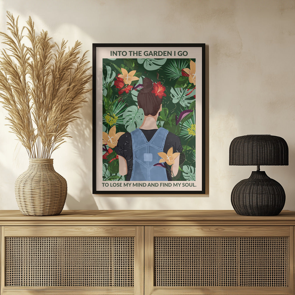Into the Garden Standard Wall Art