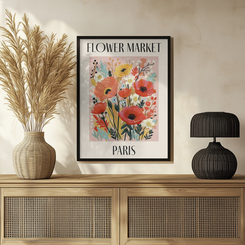 Flower Market Paris France