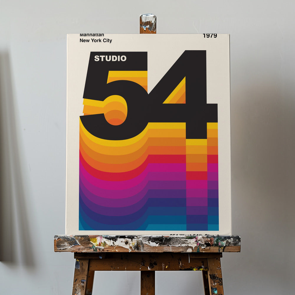 Studio 54 Retro Design