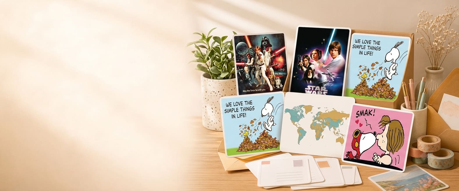 Merchandise Postkarten