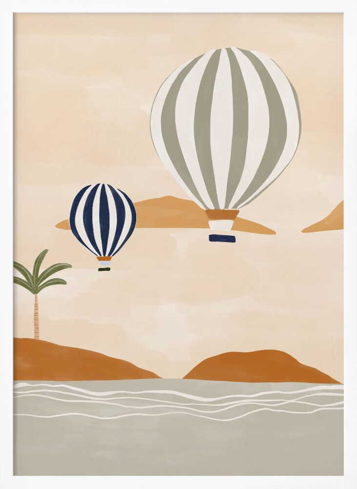 Airballoons In Dessert
