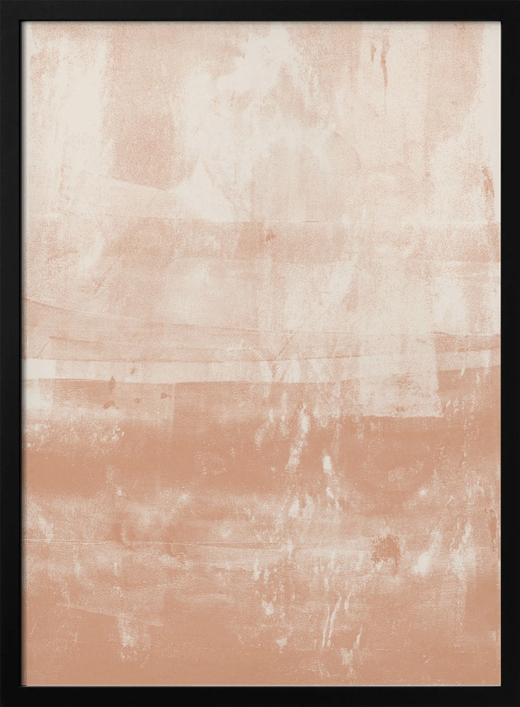 Abstrakte Textur in Pfirsich, Rosé und Creme