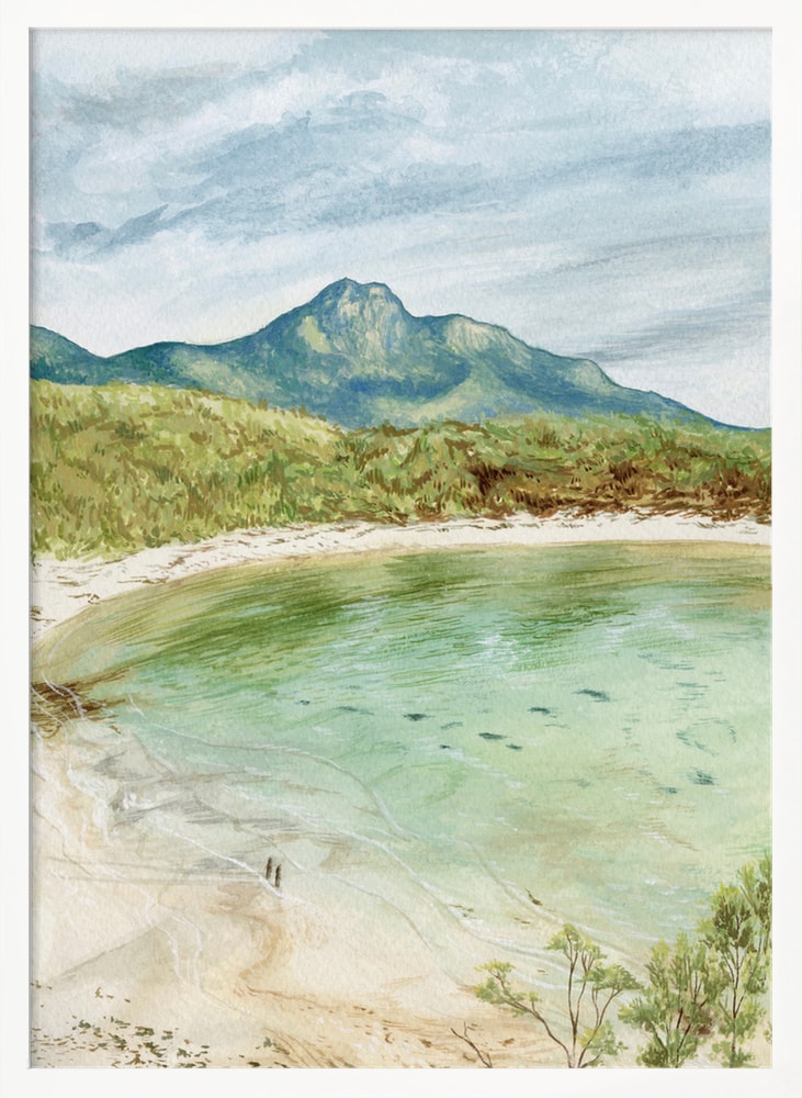 Küstenlandschaft in Tasmanien