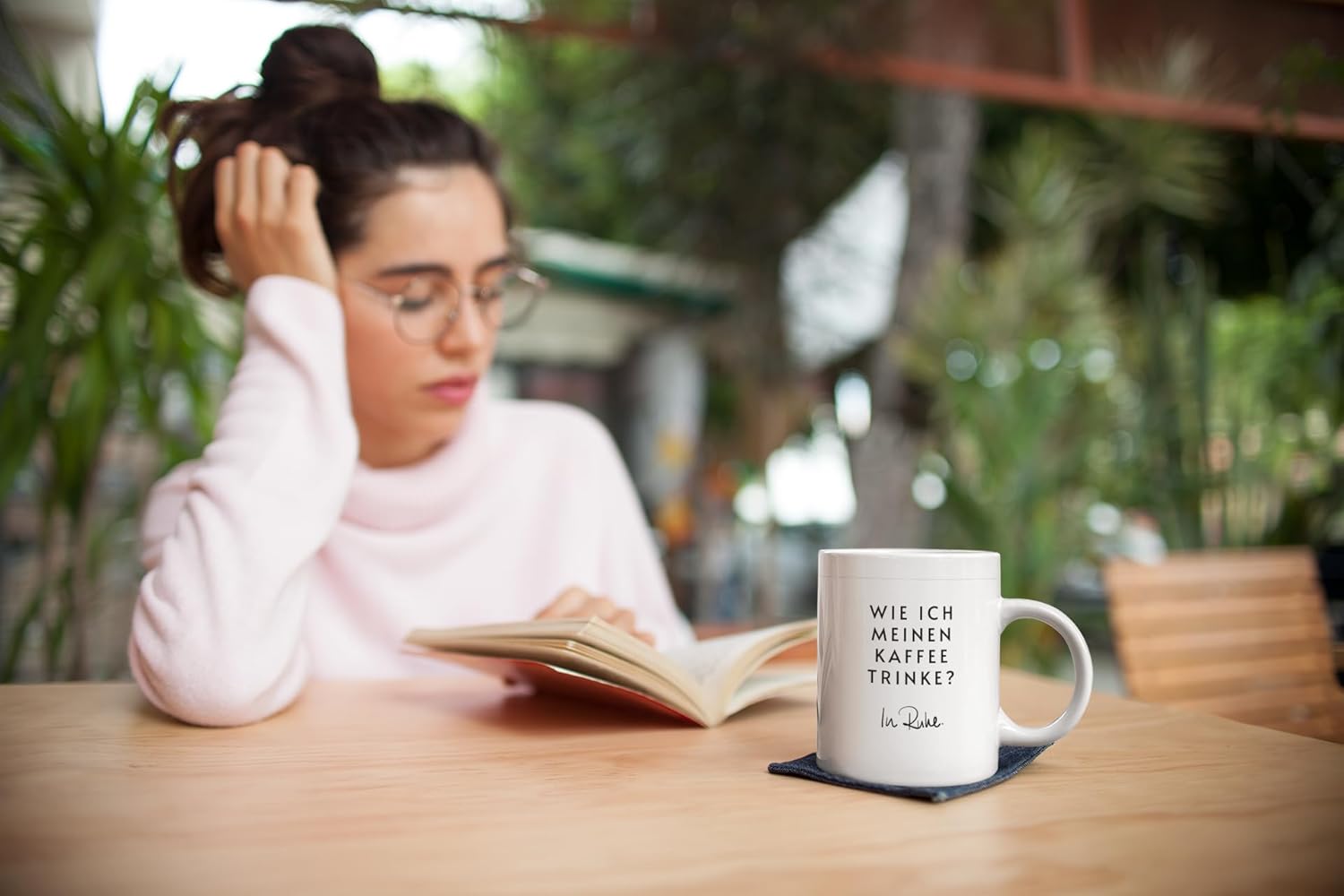 Wie ich meinen Kaffee trinke? In Ruhe