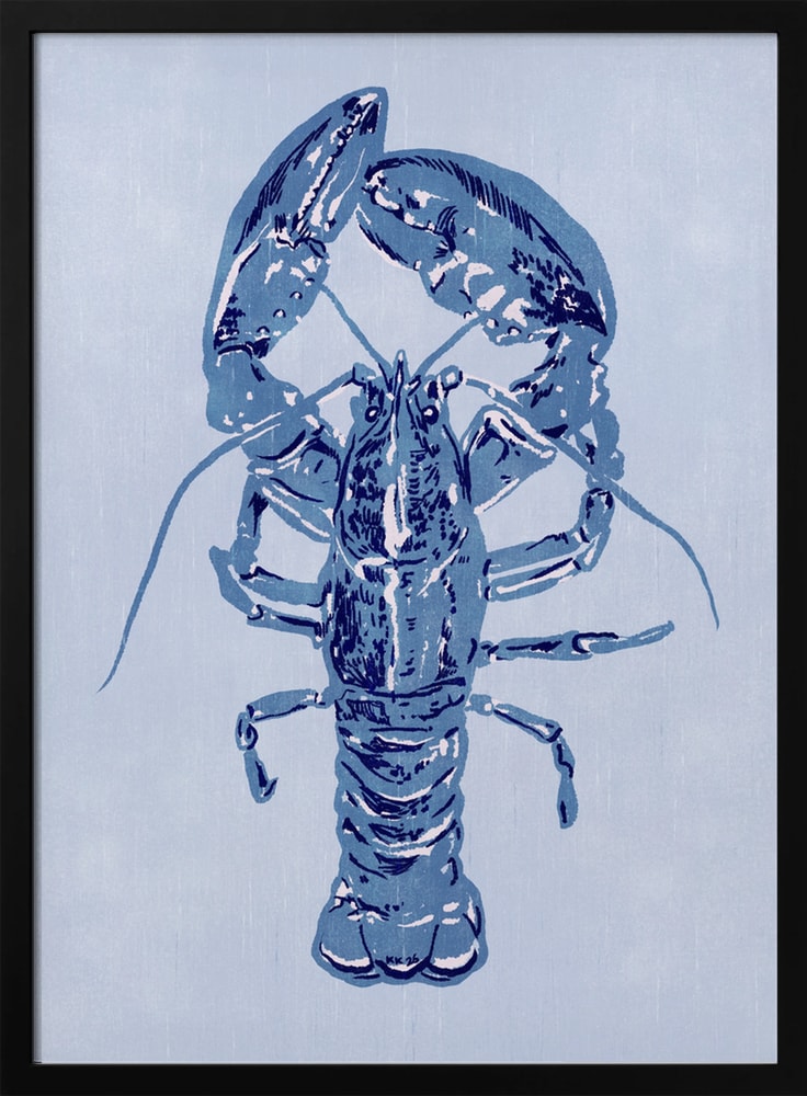 Blauer Hummer