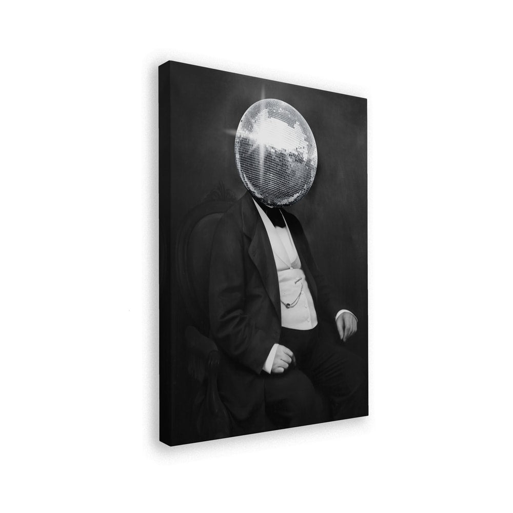 Gentleman mit Discokugel