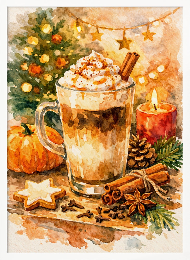 Weihnachtlicher Latte