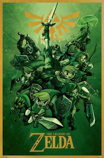 The Legend Of Zelda Schlüsselband – Mit Hylian-Schild Anhänger, 55,9 Cm | Offiziell Lizenziert, Grün