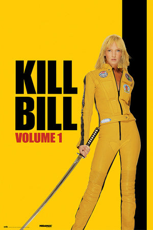 Kill Bill Poster Volume 1 Uma Thurman