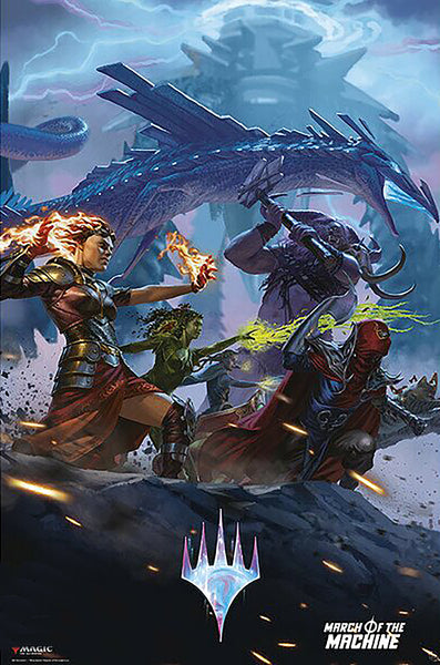 Magic the Gathering Poster March of the Magic