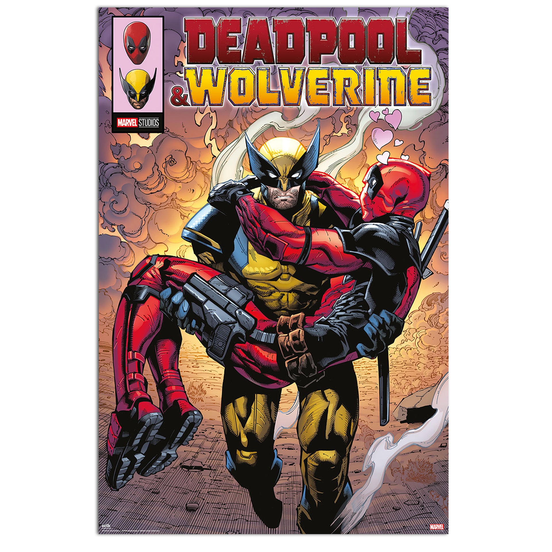 Marvel Comics Poster Deadpool & Wolverine