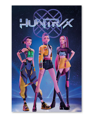 KPop Demon Hunters Poster Huntr/x