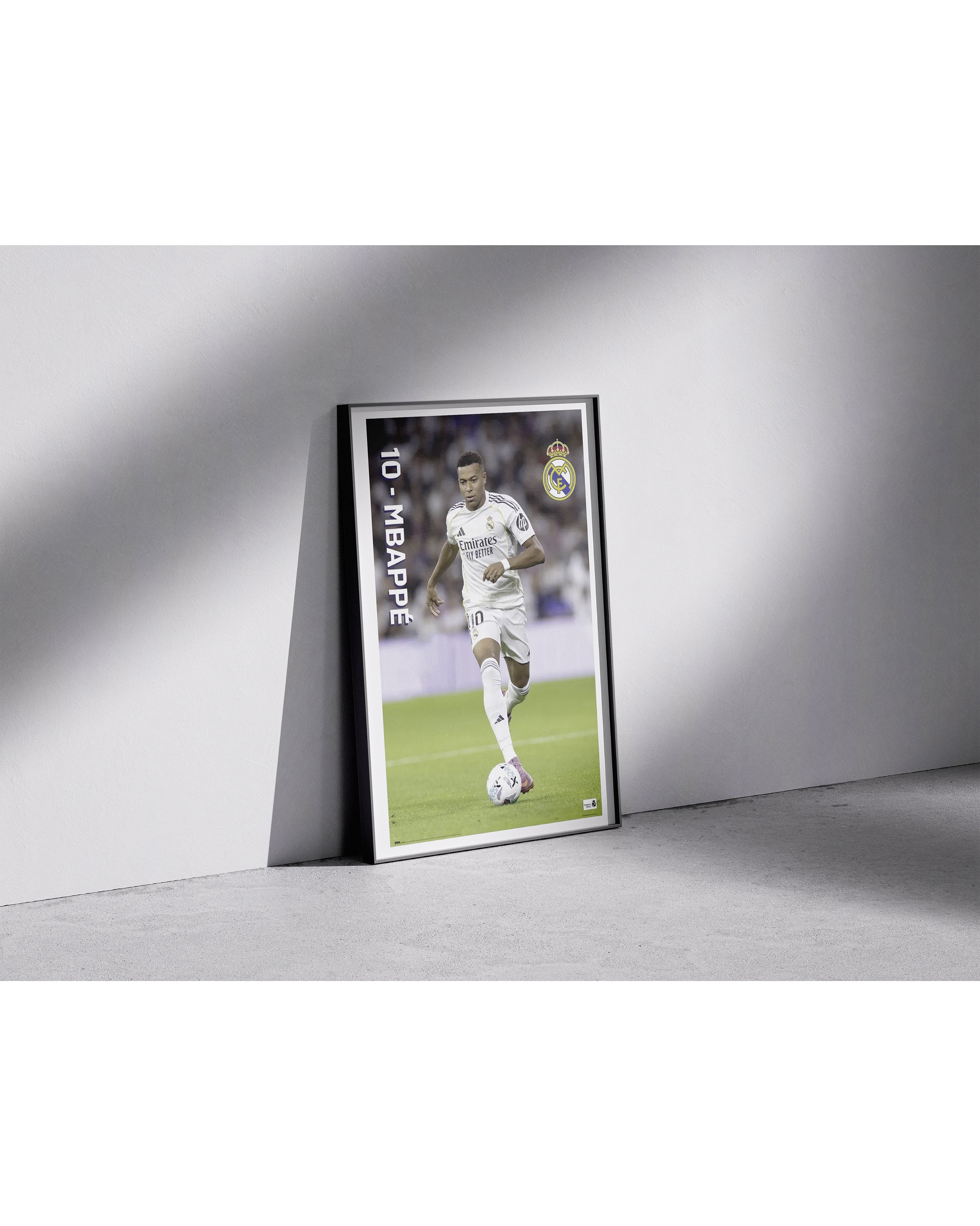 Real Madrid Poster Mbappé