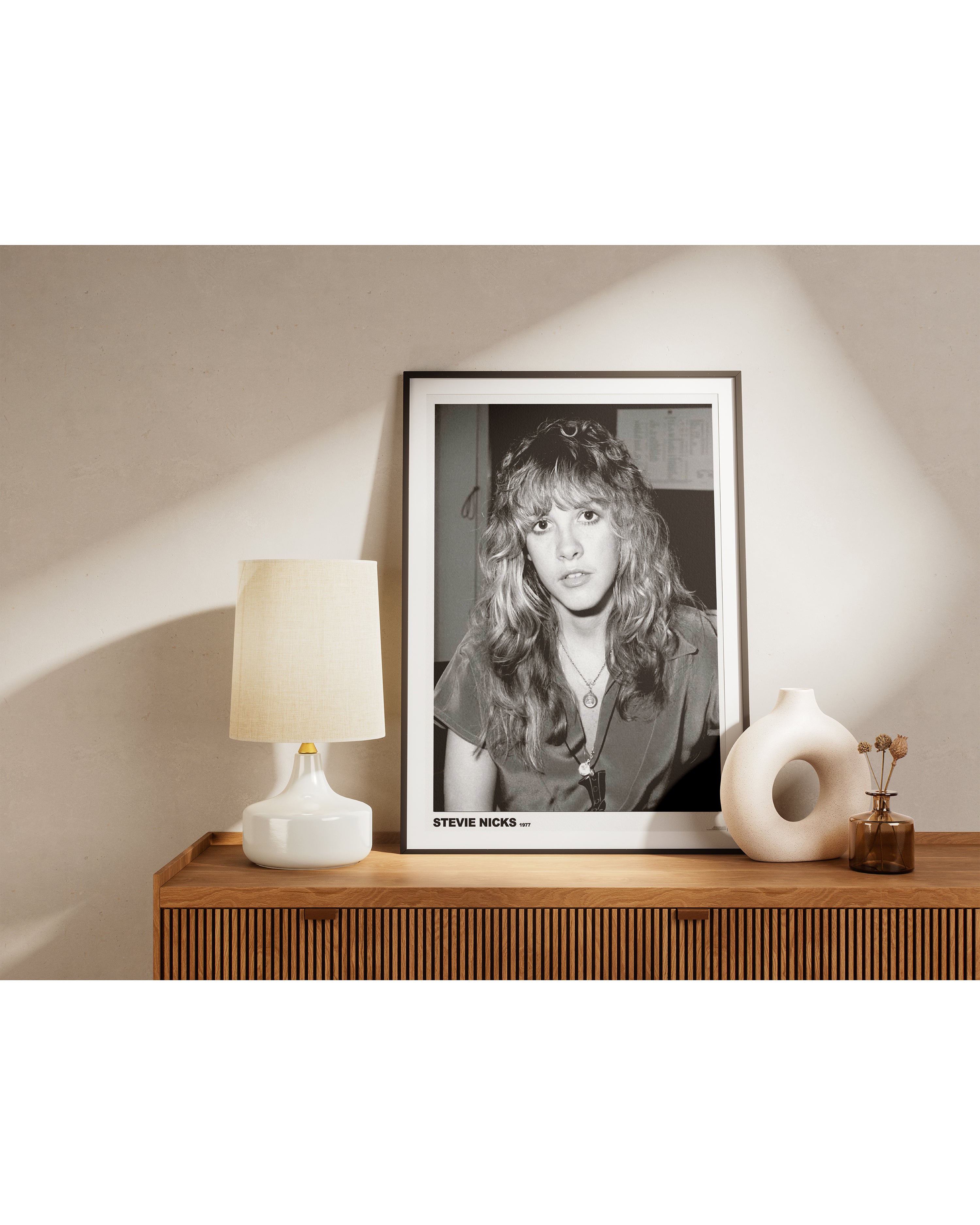 Stevie Nicks Poster Retro Fotografie von 1977 - 61x91,5 cm