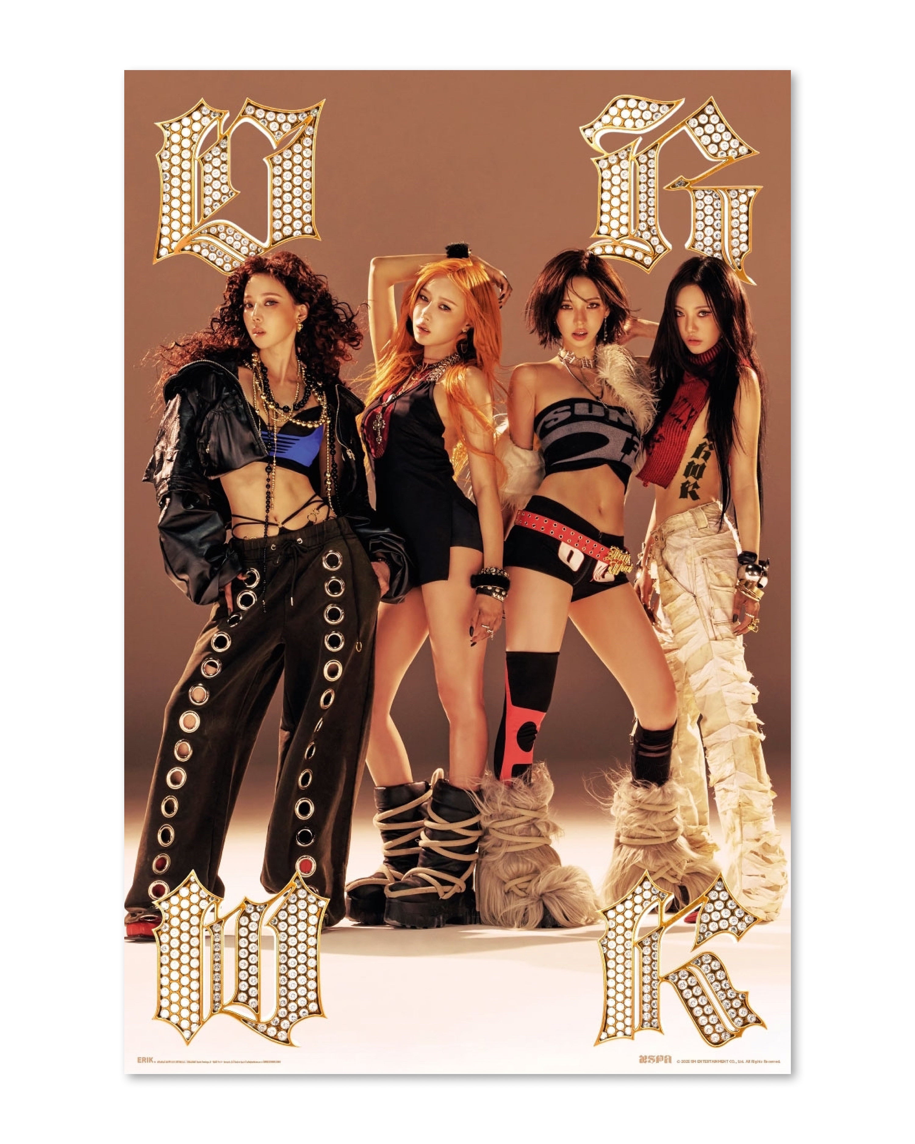 Aespa Poster Dirty Work K-Pop