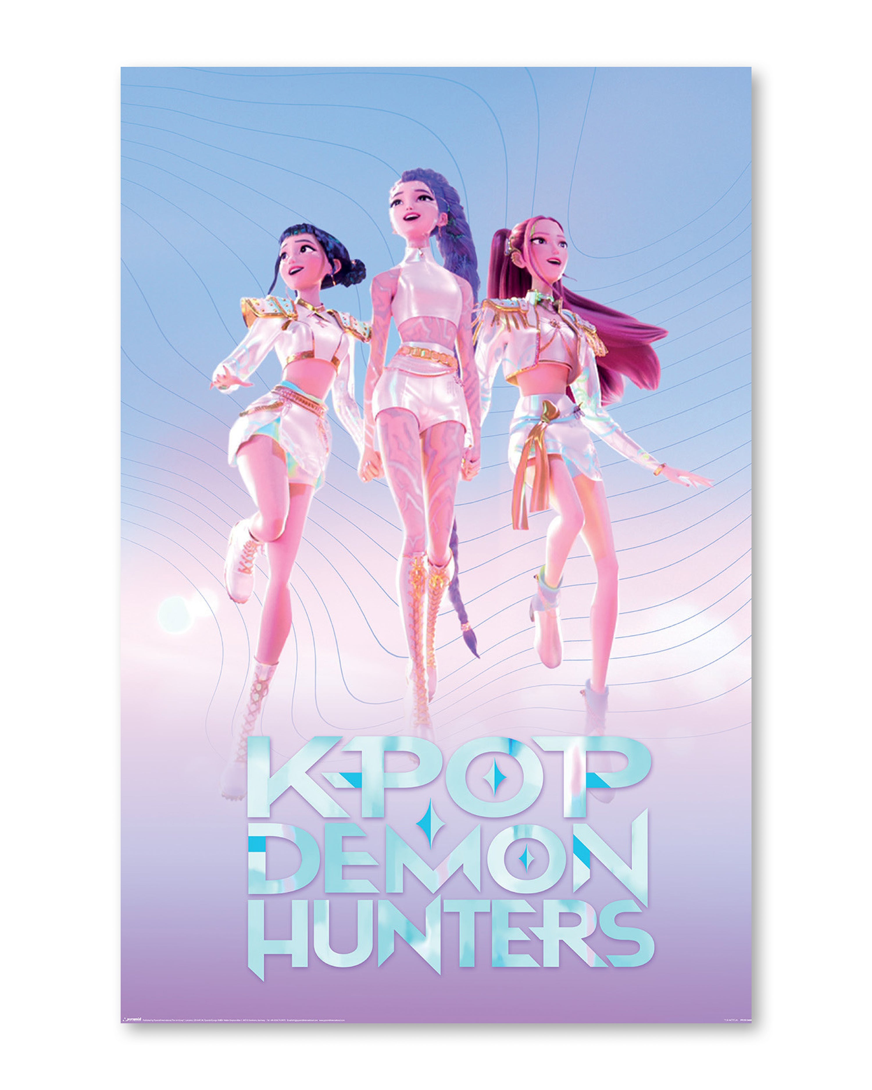 K-Pop Demon Hunters Posterset Huntr/x