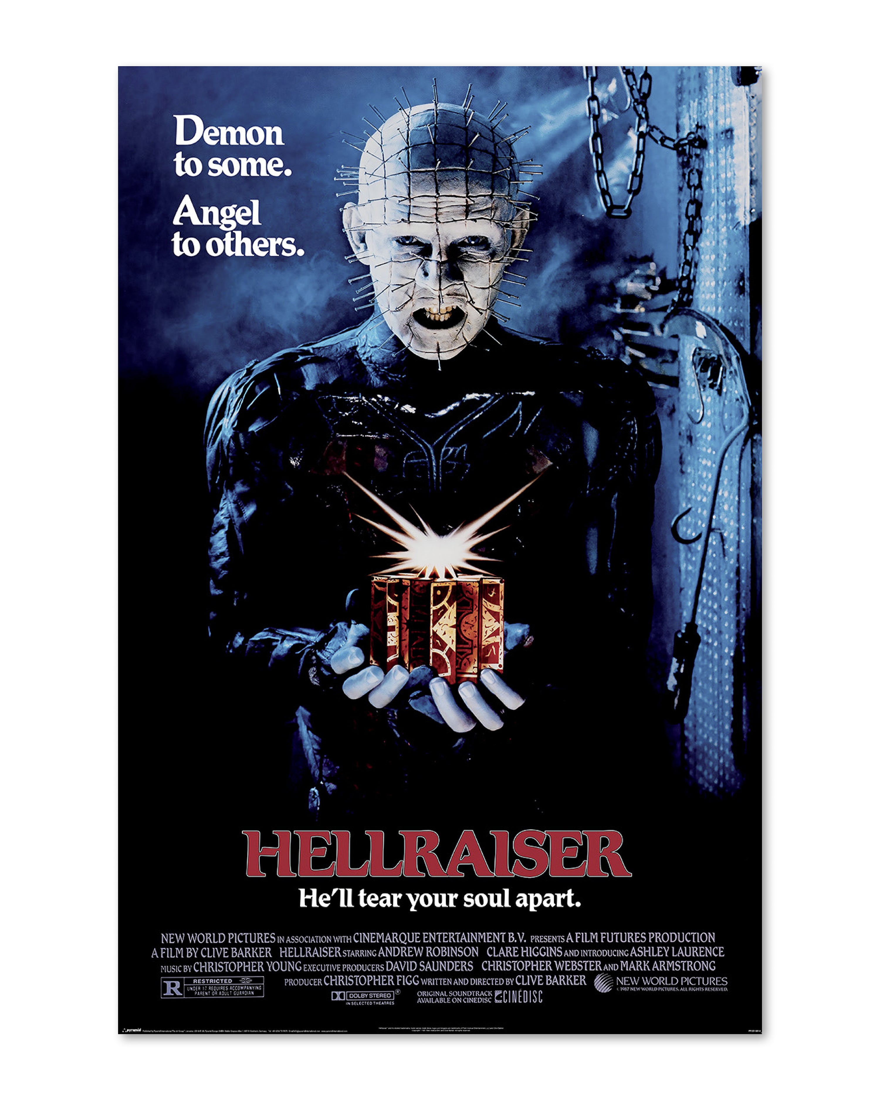Hellraiser Poster - One Sheet Das Tor zur Hölle - 61x91,5 cm