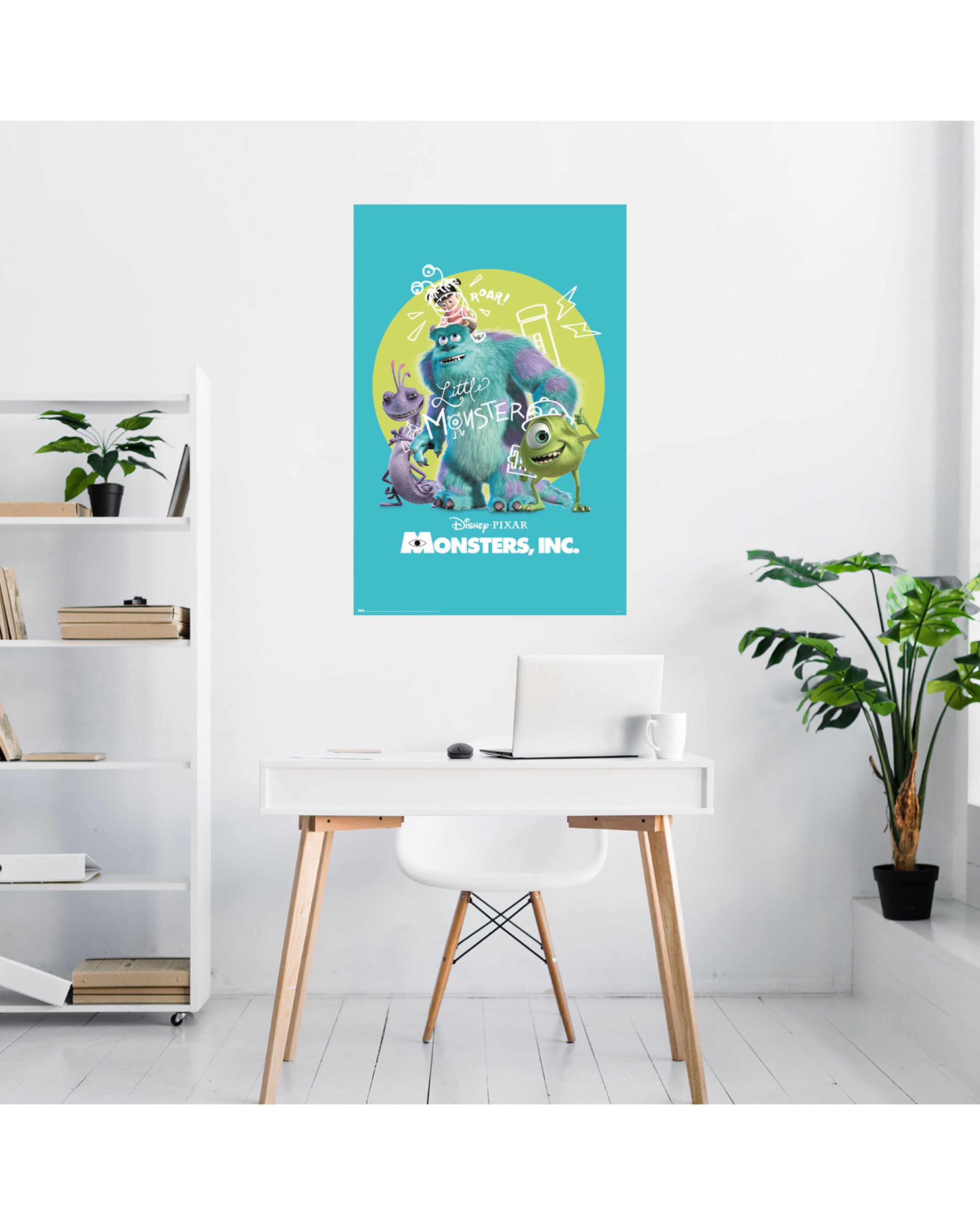 Disney Monsters, Inc. Poster Pixar
