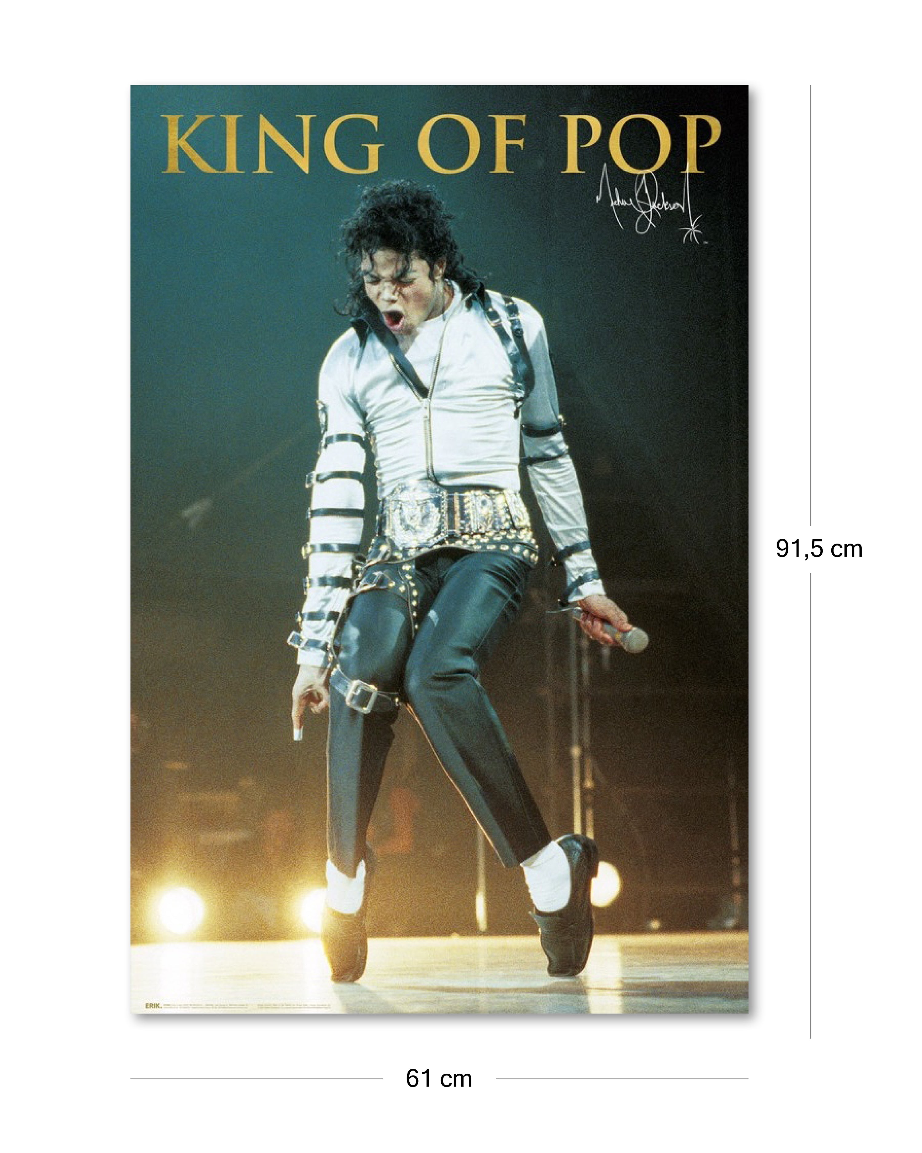 Michael Jackson Poster King Of Pop